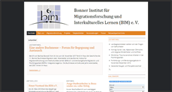 Desktop Screenshot of bimev.de