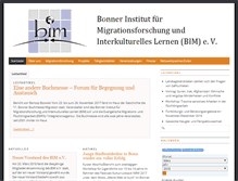 Tablet Screenshot of bimev.de
